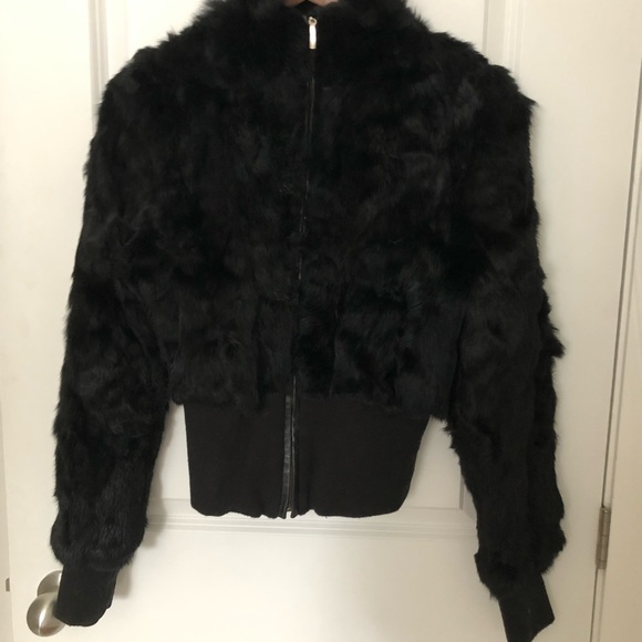 Faux fur jacket - Picture 3 of 5